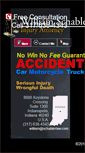 Mobile Screenshot of indycrashlawyer.com